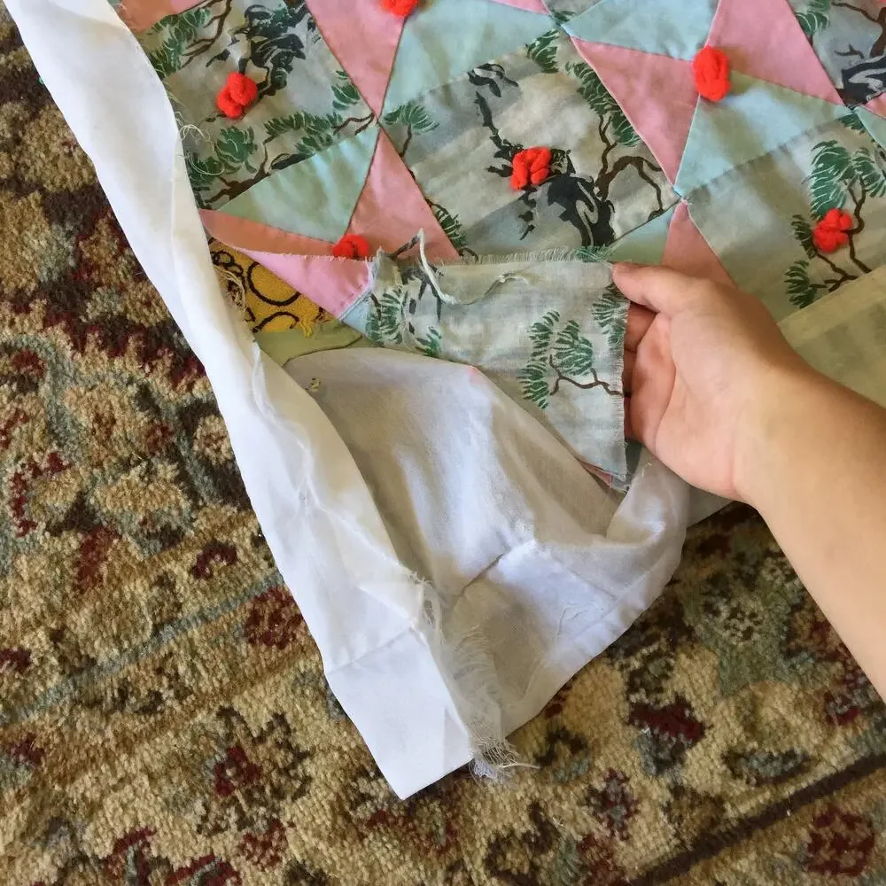 Vintage handmade quilt
